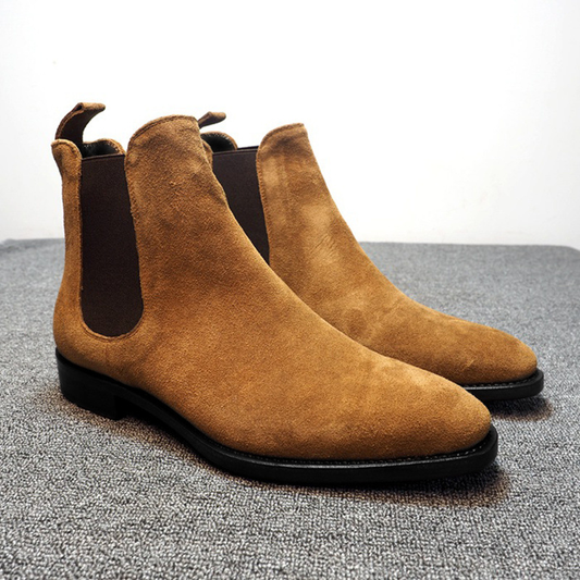 Suede Chelsea Boots