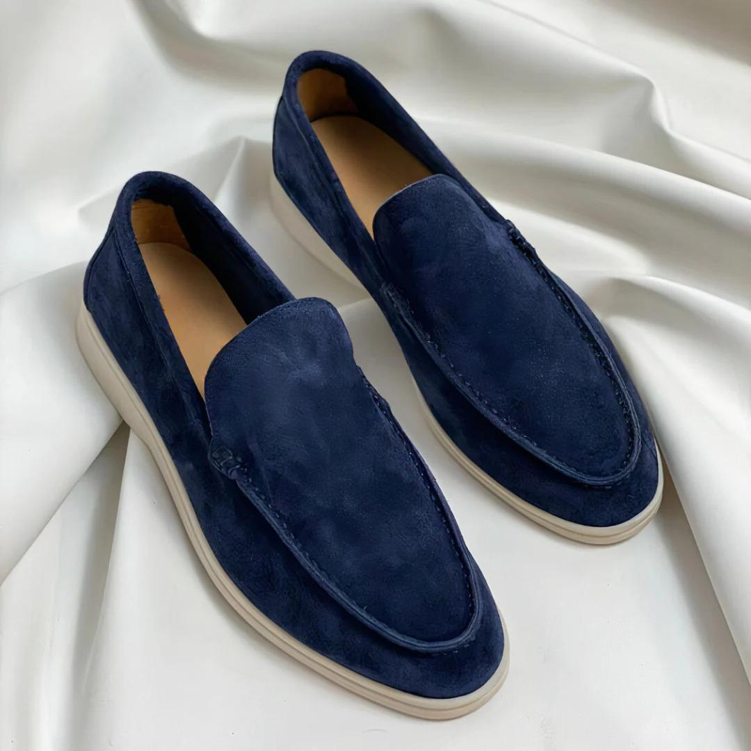 Suede Loafers