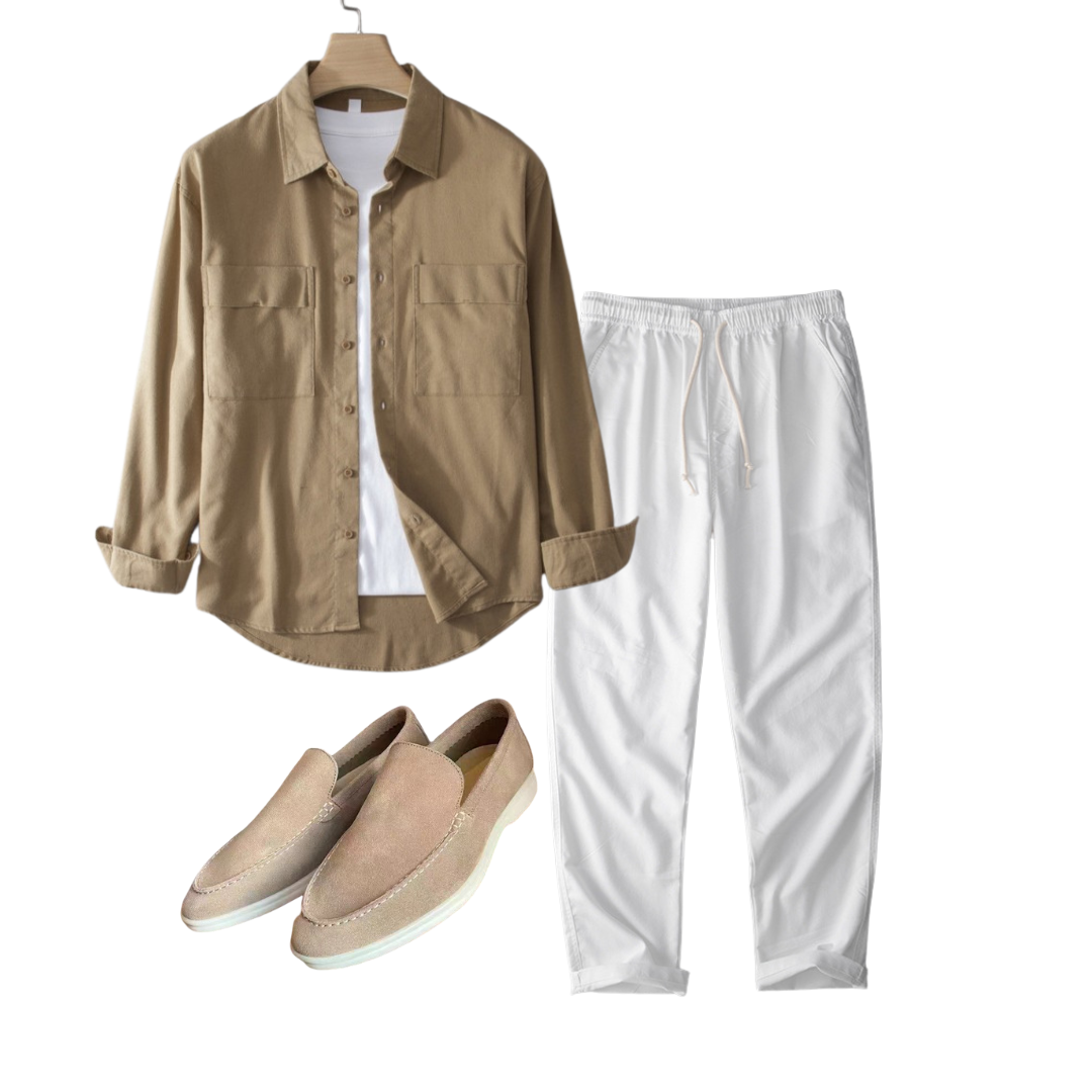 Amalfi™ Linen Set & Loafer
