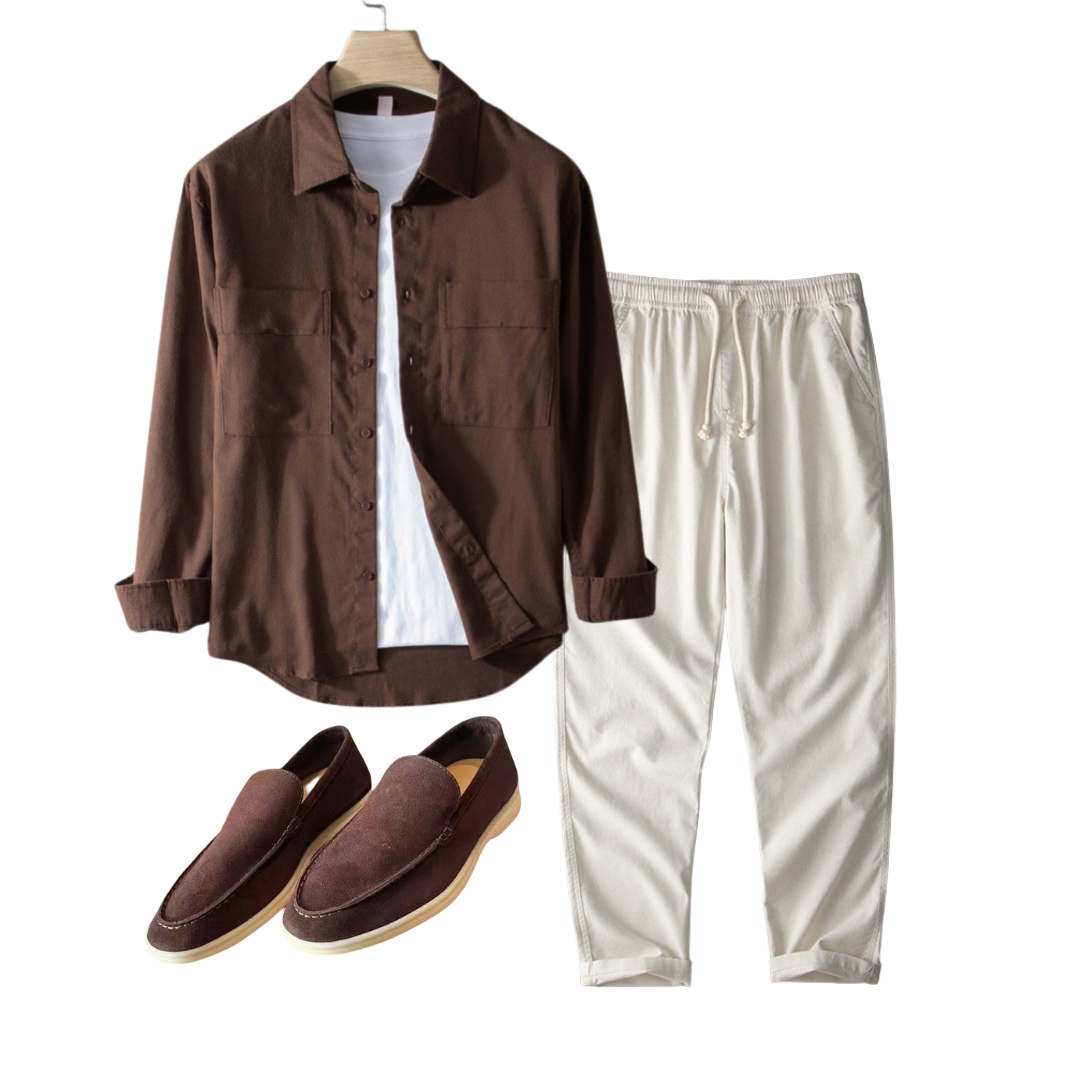 Amalfi™ Linen Set & Loafer