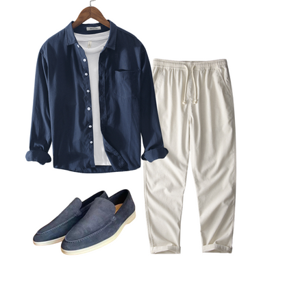 Amalfi™ Linen Set & Loafer