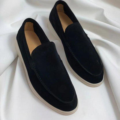 Suede Loafers