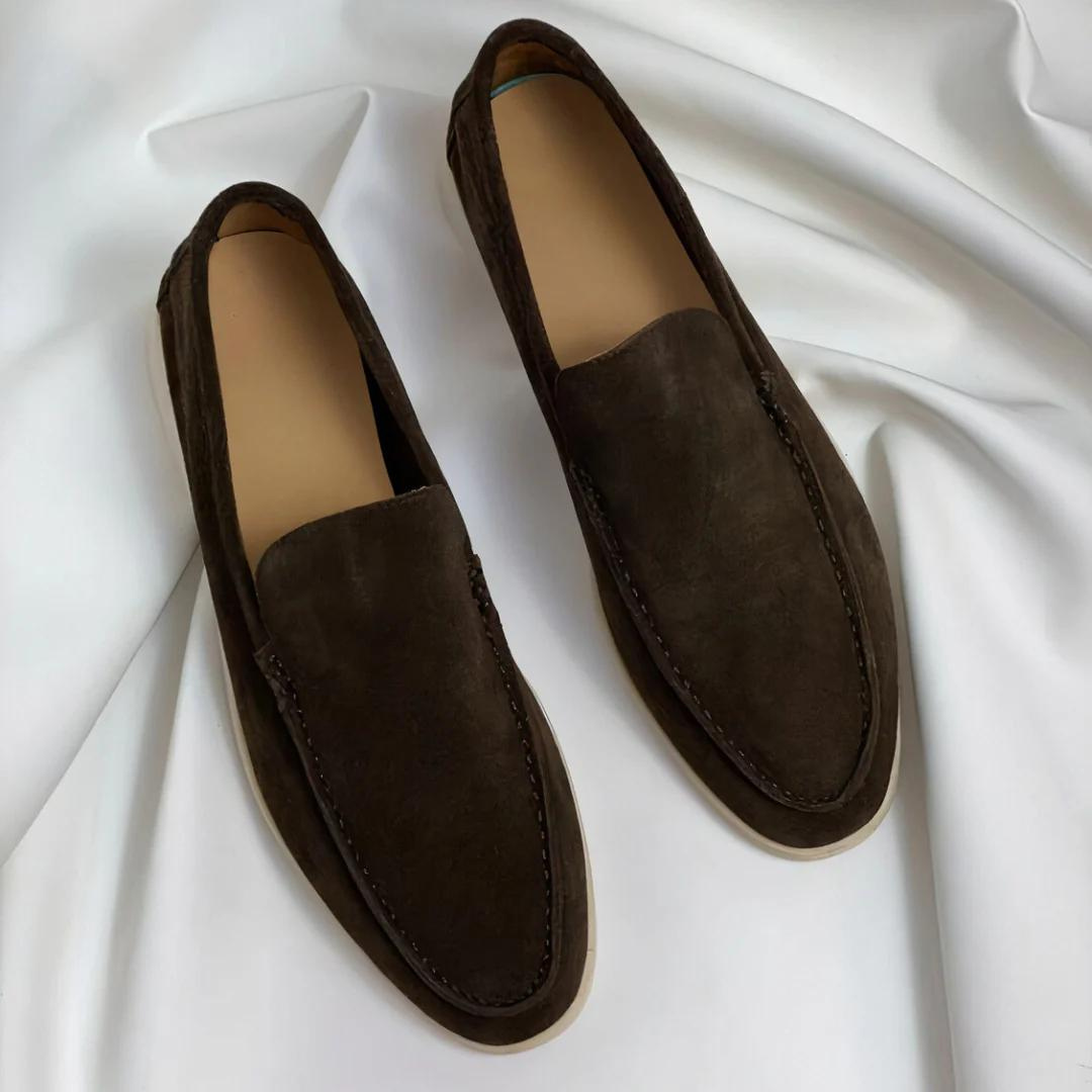 Suede Loafers