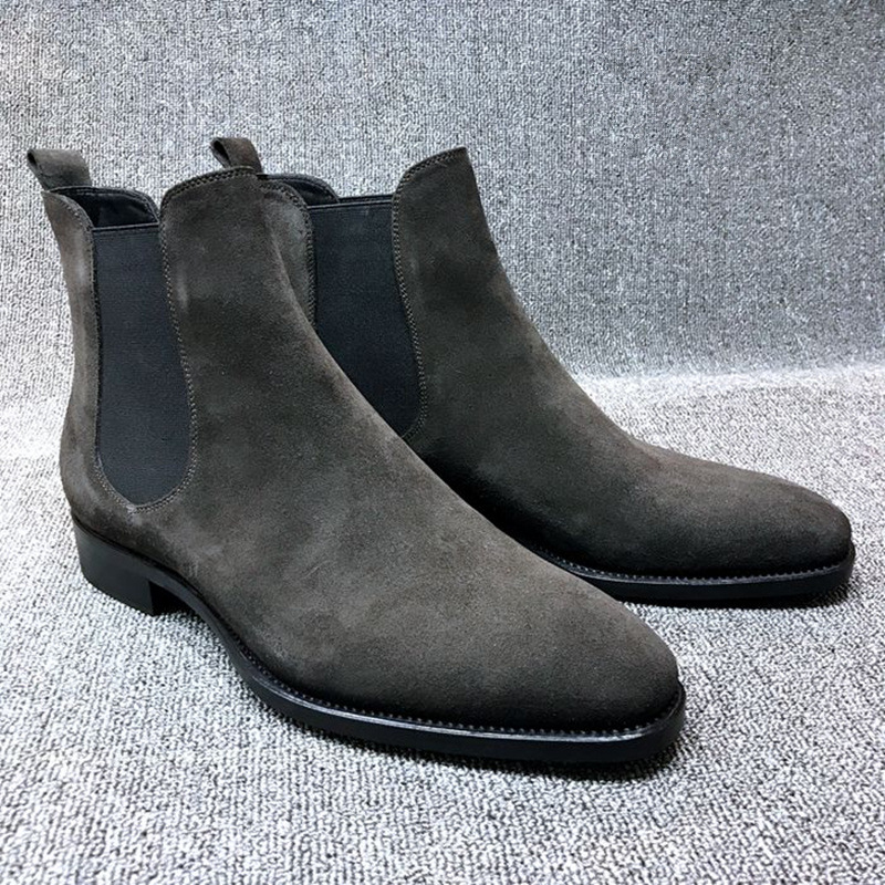 Suede Chelsea Boots