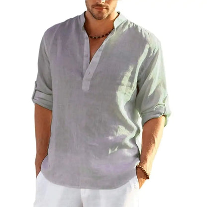 Linen Long Sleeve Shirt