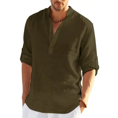 Linen Long Sleeve Shirt