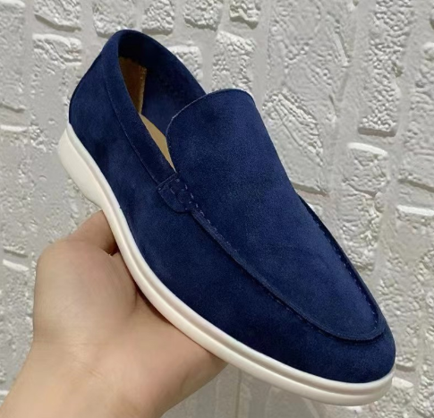 Suede Loafers