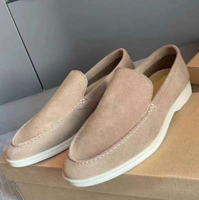 Suede Loafers